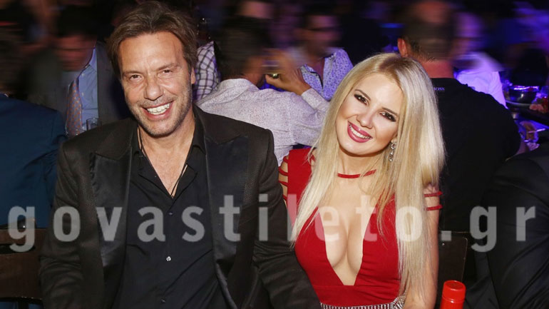 Στράτος Τζώρτζογλου – Σοφία Μαριόλα: Βραδινή έξοδος για το ερωτευμένο ζευγάρι