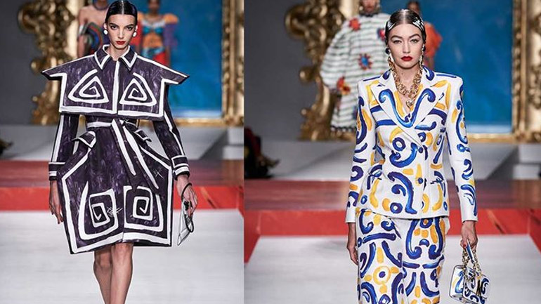 Moschino S/S 2020: O Jeremy Scott έντυσε τα μοντέλα με έργα του διάσημου ζωγράφου Pablo Picasso