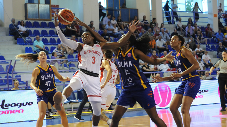 Ήττα για τον Ολυμπιακό στην Ευρωλίγκα γυναικών