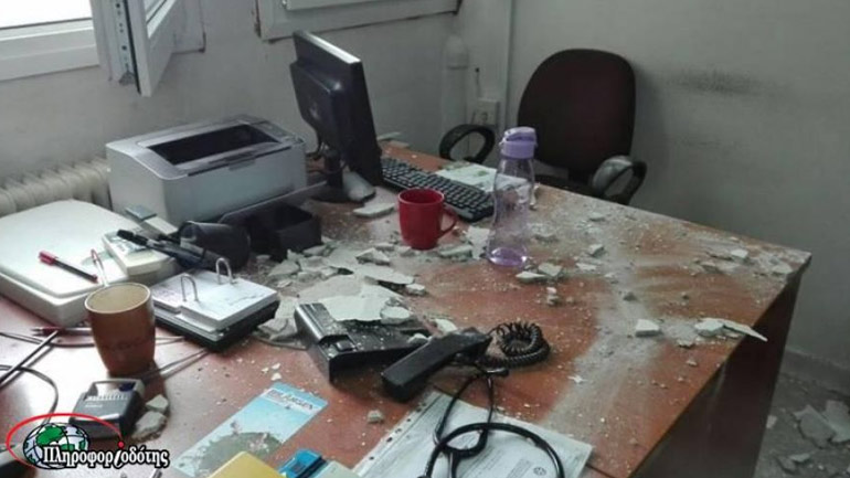 Τραυματίστηκε γιατρός από πτώση σοβάδων στο νοσοκομείο Βέροιας