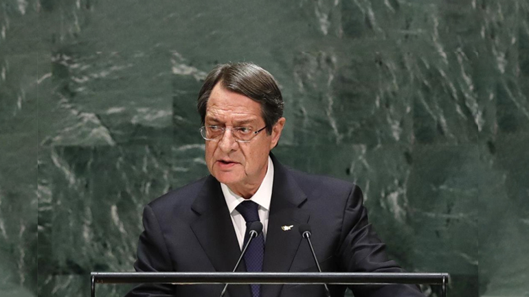 Αναστασιάδης: Δεν αποδέχομαι τη διπλωματία των κανονιοφόρων