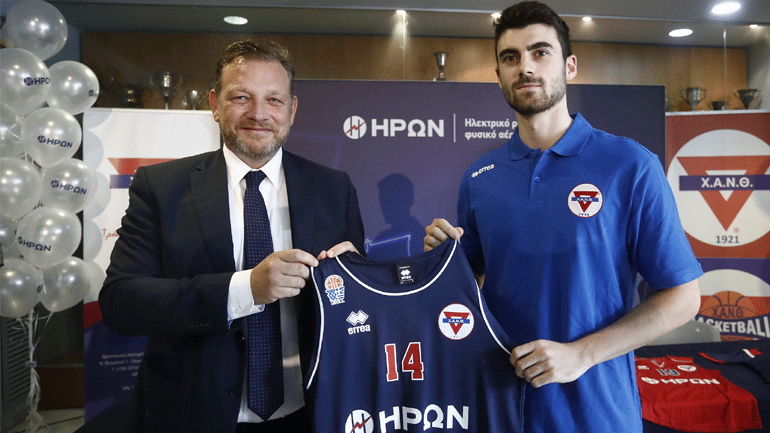 Ο ΗΡΩΝ μεγάλος χορηγός της Χ.Α.Ν.Θ.