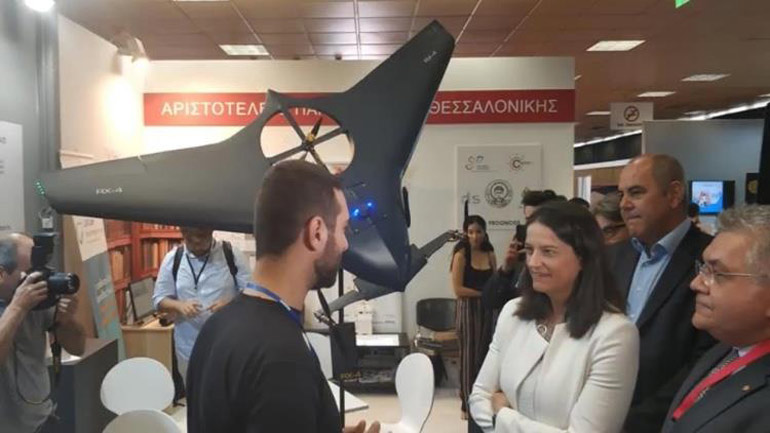 Επίσημη «πρώτη» του πειραματικού πρωτοτύπου drone MPU-RX4 στην 84η ΔΕΘ