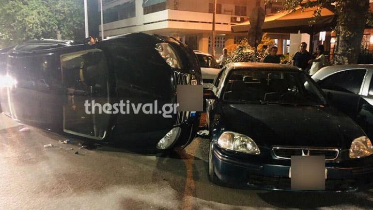 Θεσσαλονίκη: Οδηγός σε κατάσταση μέθης προκάλεσε τροχαίο