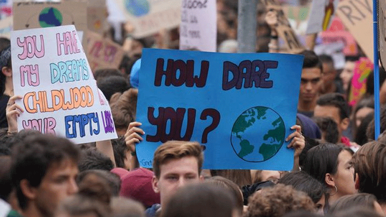 Ιταλία: Μαζικές διαδηλώσεις για την κλιματική αλλαγή