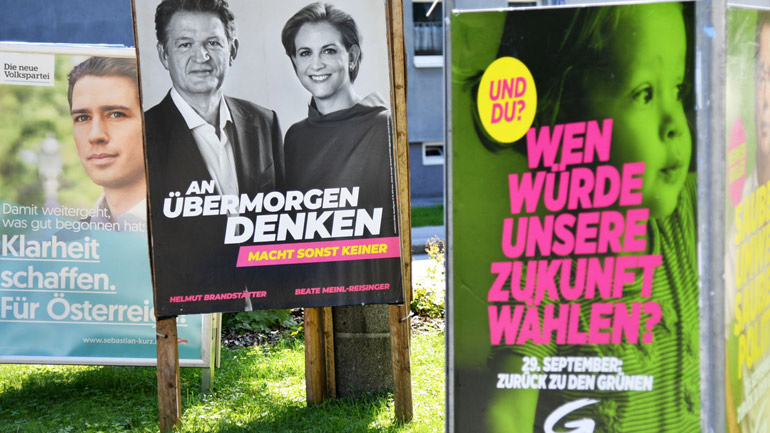 Αυστρία: Ολοκληρώθηκε ο προεκλογικός αγώνας για τις σημερινές πρόωρες βουλευτικές εκλογές