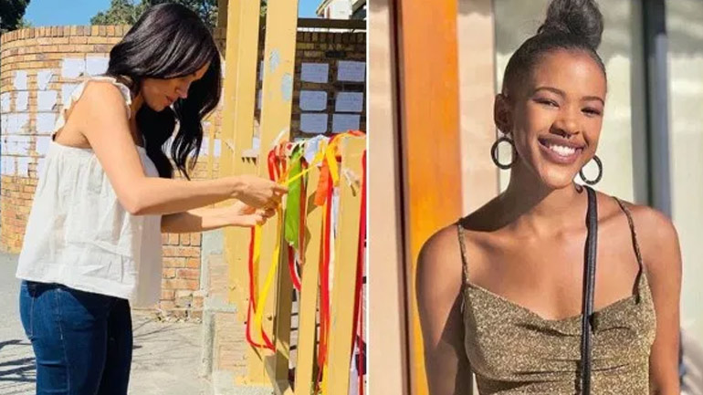 Φόρος τιμής από τη Μέγκαν σε μια φοιτήτρια που δολοφονήθηκε στη Νότια Αφρική