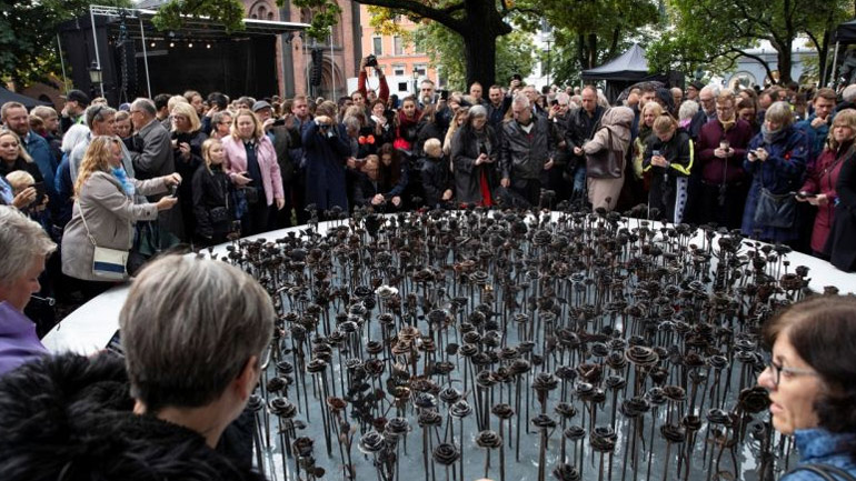 Νορβηγία: Μνημείο για τα 77 θύματα του μακελάρη το 2011