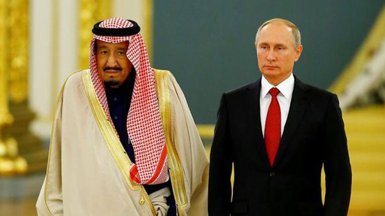 Ρωσία και Σαουδική Αραβία θα υπογράψουν μνημόνια κατανόησης και συμφωνίες συνεργασίας
