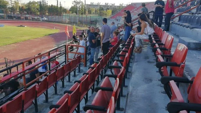 Τραγικός θάνατος στο γήπεδο της Καλαμαριάς