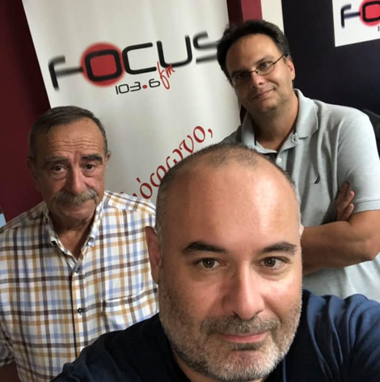 Ο ραδιοφωνικός παραγωγός Γιώργος Δαμιανίδης έκανε την ενημέρωση για τους δύο παραγωγούς μέσω FB