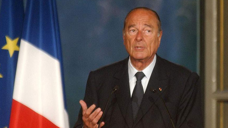 Ύστατος φόρος τιμής στον Ζακ Σιράκ