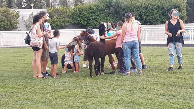 Τα παιδιά διασκέδασαν με τη ψυχή τους.