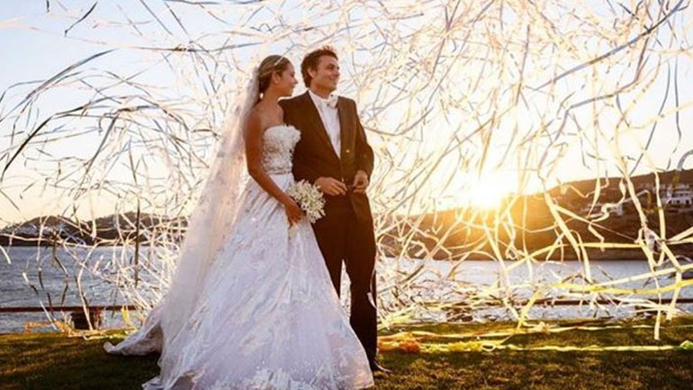 Νίκος Κριθαριώτης: Η τρυφερή φωτογραφία με τη Ναστάζια Δαρίβα από τον γάμο τους