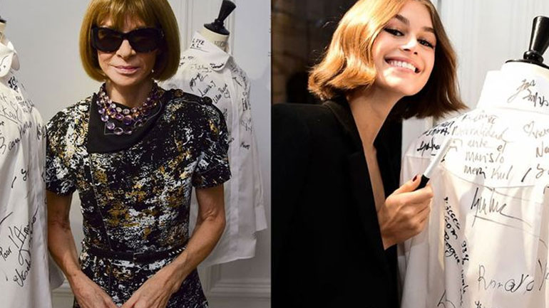 «The White Shirt Project»: Μέσα στην έκθεση προς τιμήν του Karl Lagerfeld στο Παρίσι