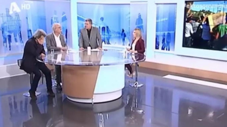 Αδιαθεσία του Πέτρου Τατσόπουλου στο στούντιο του Alpha