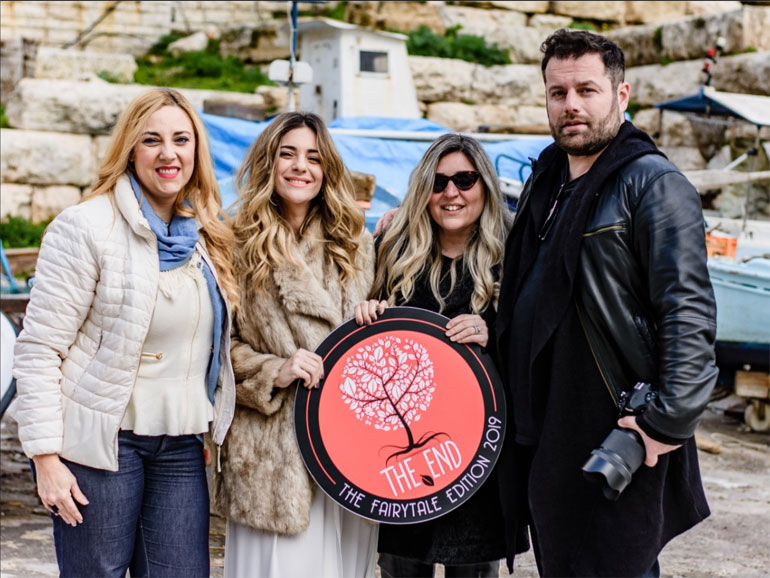 Έλενα Γεωργανά (BRB Creative Concepts), Νατάσα Μποφίλιου, Σάσα Χαραρά (ενδυματολόγος), Κοσμάς Κουμιανός (φωτογράφος)