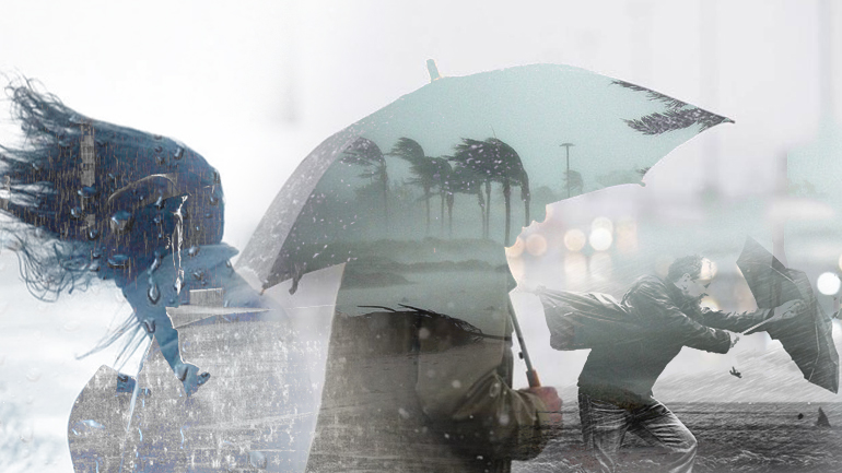 Καταιγίδες και πτώση θερμοκρασίας