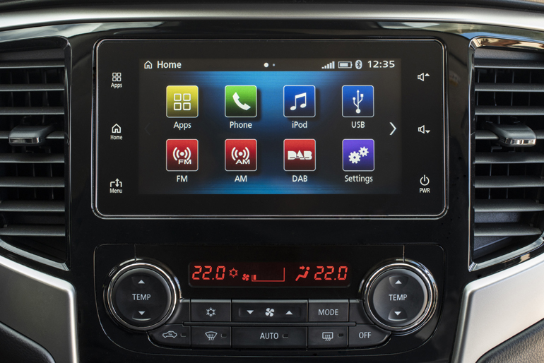 Η νέα οθόνη αφής στην κεντρική κονσόλα