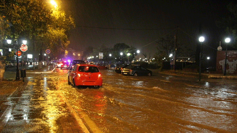Προβλήματα από την κακοκαιρία στην Ηγουμενίτσα