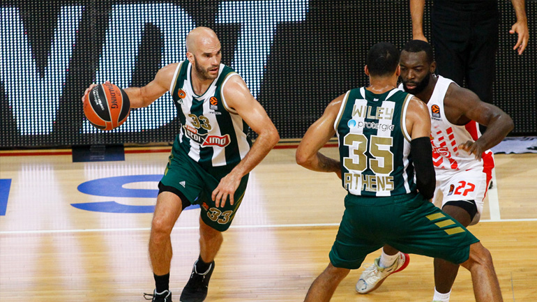 Πρεμιέρα με νίκη στην Euroleague για τον Παναθηναϊκό, 87-82 τον Ερυθρό Αστέρα