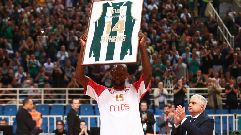 Βράβευσε τον Τζέιμς Γκιστ ο Παναθηναϊκός