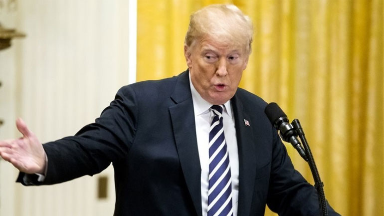 Σφοδρή επίθεση του προέδρου Τραμπ εναντίον του Τζο Μπάιντεν