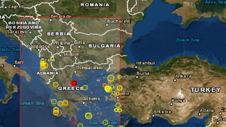 Σεισμός 3,7R στην Κατερίνη