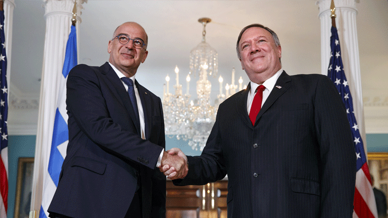 Το Σάββατο η συνάντηση Δένδια – Πομπέο