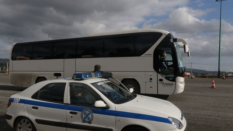 Χαλκιδική: Τροχαίο με λεωφορείο που μετέφερε μαθητές – Δεν υπήρξαν τραυματίες