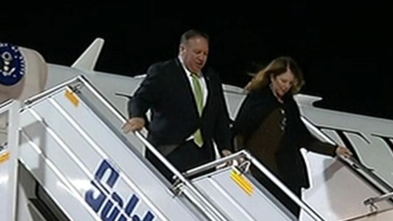 Στην Αθήνα έφτασε ο Μάικ Πομπέο Στην Αθήνα έφτασε ο Μάικ Πομπέο