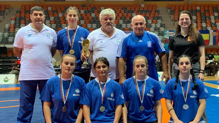 Σάρωσαν τα μετάλλια οι Ελληνες παλαιστές στο Βαλκανικό πρωτάθλημα