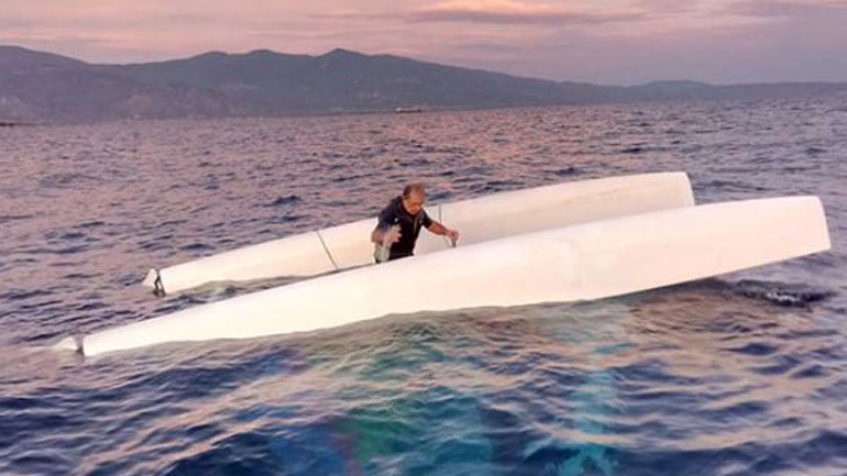 Επιχείρηση διάσωσης δύο ναυαγών στον Βόλο