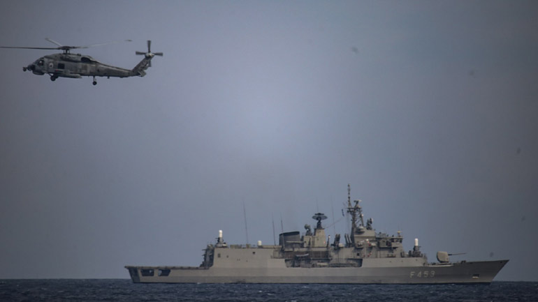 Εντυπωσιακές εικόνες από την τελική φάση του «Παρμενίωνα» στη Σαμοθράκη