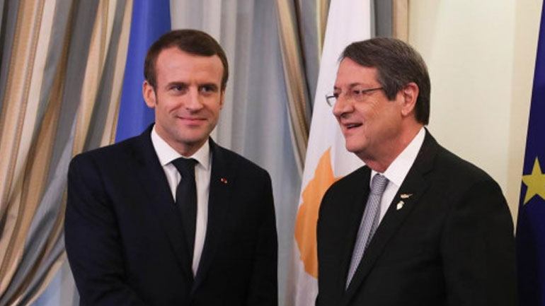 Τηλεφωνική επικοινωνία Αναστασιάδη – Μακρόν