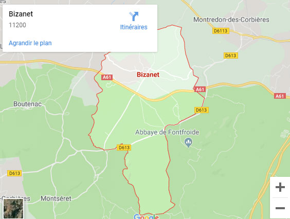 Χάρτης της περιοχής