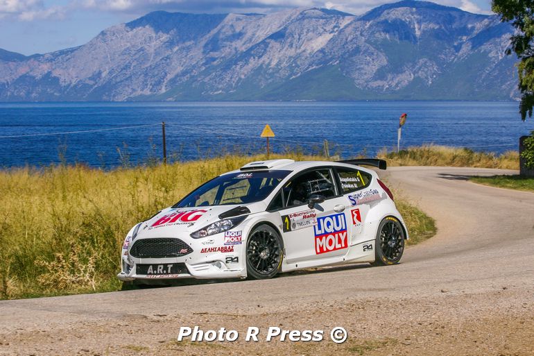 Με Ford Fiesta R5 κατέκτησε τον φετινό τίτλο στην άσφλατο ο Γιώργος Αναπολιωτάκης