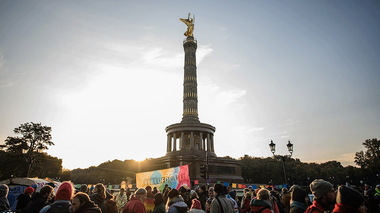 Διαδηλώσεις για την κλιματική αλλαγή στο Βερολίνο