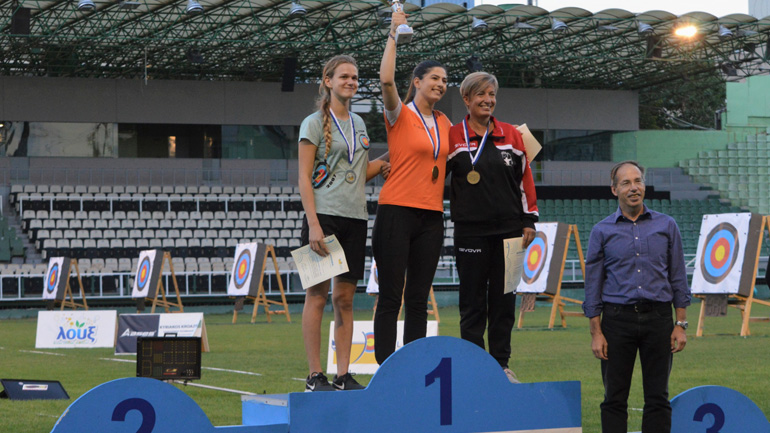 Ο Γ.Γ.Α. Γιώργος Μαυρωτάς παρακολούθησε το πρωτάθλημα Τοξοβολίας στο γήπεδο «Απόστολος Νικολαΐδης»