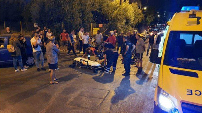 Κρήτη: Σοβαρός τραυματισμός δικυκλιστή σε τροχαίο