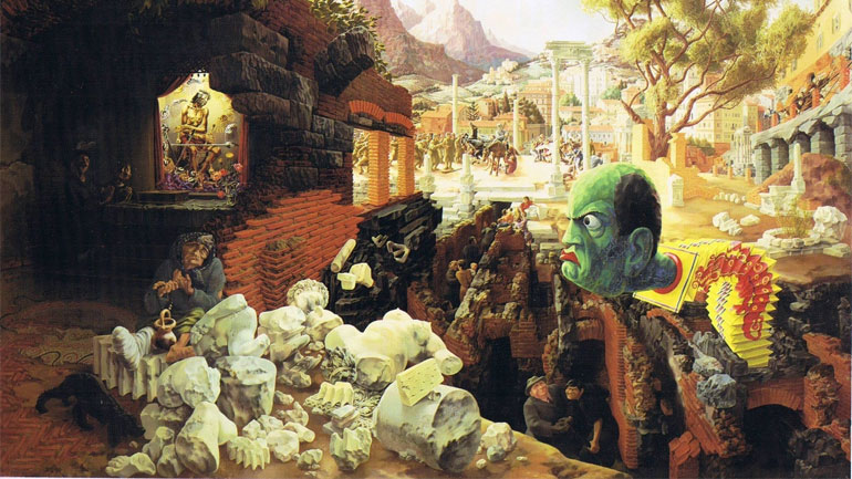 «Η Αιώνια Πόλη του Π. Μπλούμε – Από τα σκουπίδια του Μουσολίνι στα σύγχρονα απορρίμματα  που την πνίγουν»