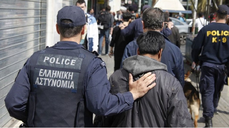 Συνελήφθησαν 76 μετανάστες σε αστυνομική επιχείρηση στη Θεσσαλονίκη