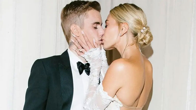 Ο Virgili Ablhoh δημοσίευσε φωτογραφίες του νυφικού που σχεδίασε για τον γάμο των Χάιλι Μπίμπερ και Τζάστιν Μπίμπερ