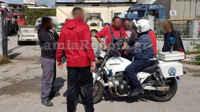 Λαμία: Τροχαίο με μηχανάκι