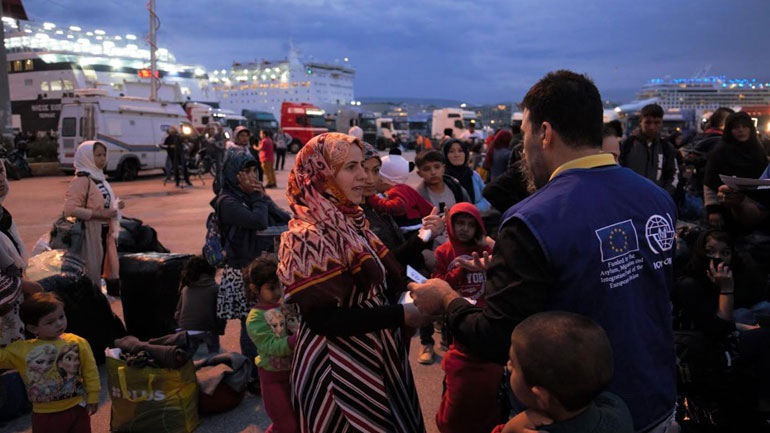 Στην Ελευσίνα 389 πρόσφυγες από τη Σύμη