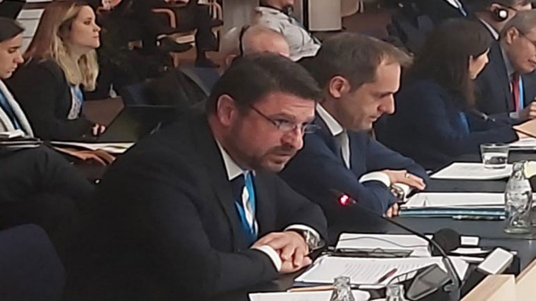 Ο Νίκος Χαρδαλιάς στη συνεδρίαση των Επικεφαλής Πολιτικής Προστασίας της ΕΕ στο Ελσίνκι