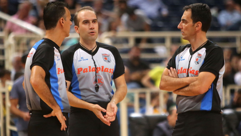 Μπάσκετ: Οι διαιτητές στο Κύπελλο Ελλάδας