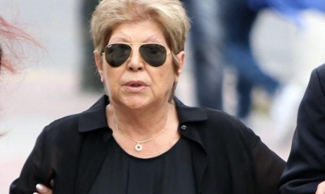 Η μητέρα του Παναγιώτη Μαυρίκου, Σοφία Μαυρίκου που ανασύρθηκε νεκρή το απόγευμα από τη θάλασσα