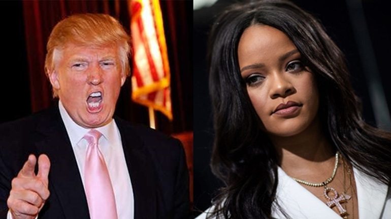 Ριάνα: «Ο Τραμπ είναι ο πιο ψυχασθενής άνθρωπος στις ΗΠΑ»
