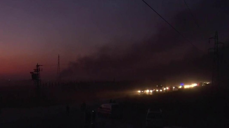 Συρία: Βομβαρδίστηκε από την τουρκική Πολεμική Αεροπορία φυλακή όπου κρατούνται μέλη του ISIS